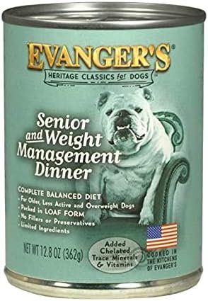 Evanger’s Heritage Classic Senior Dinner & Weight Management Dinner for Dogs