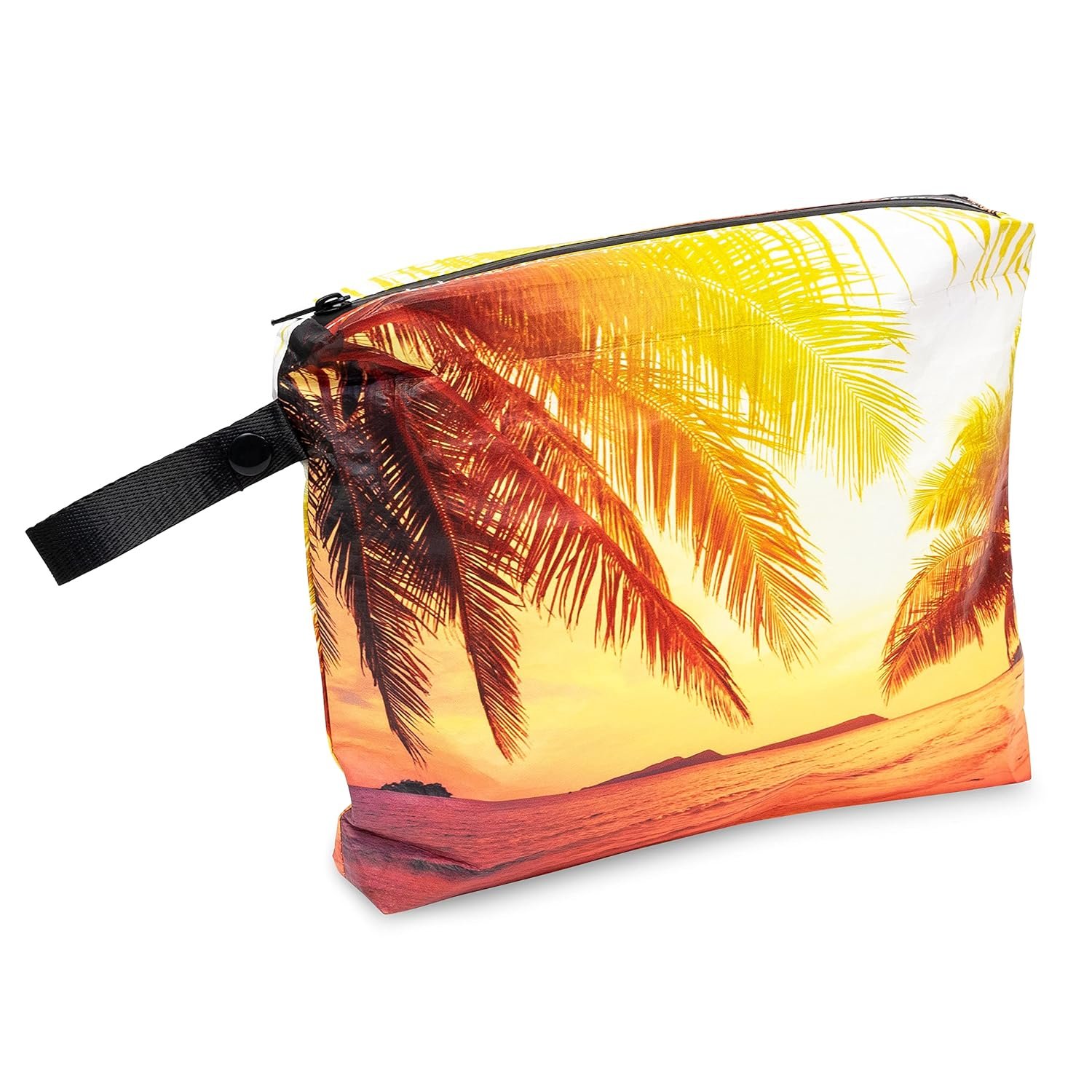 Rolling Nomad Tyvek Zippered Pouch, Wet Swimsuit Bags, Waterproof Reversable Dry Pouch, Travel Essentials, Toiletry, Beach, Waterproof, Wet Clothes & Wipes, Summer Must Haves, 11.5×8.5×2, (Medium)