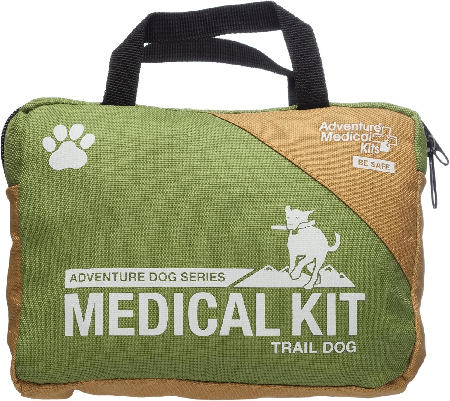 Adventure Medical Kits Trail Dog Medical Kit – Pet First Aid Kit with Dressings, Bandages, Instruction Manual & Tools – Lightweight, Compact Dog Safety Pack