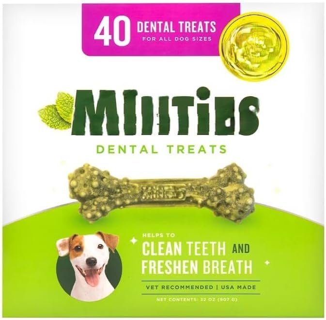 Mintess-Dental Treats, 40 ct.