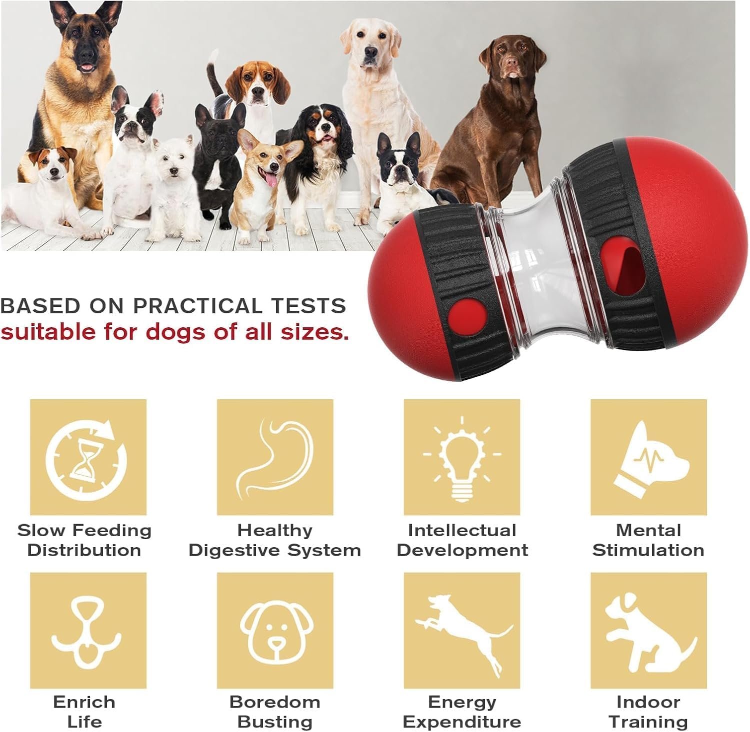 Ultimate Interactive Dog Enrichment Toy: Puzzle & Slow Feeder Treat Dispenser for Small, Medium, and Large Dogs – Keep Pets Busy with Best Dogs Boredom Toys, Puppy Toys, and Smart Dog Puzzles! (Green)