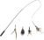 TTcat Cat Feather Wand Toys,Retractable Wand Toy with 4 Feather Refills, Interactive Cat Toy Kitten Toy for Indoor Cats to Play Chase Exercis.