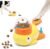 Interactive Dog Puzzle Toy – Treat Dispenser & IQ Trainer for Indoor Cats, Mental Stimulation & Slow Feeder, Duck Shape Enrichment Game Fun Exercise for Small Dogs, Yellow