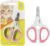 OneCut Pet Nail Clippers, Update Version Cat & Kitten Claw Nail Clippers for Trimming, Professional Pet Nail Clippers Best for a Cat, Puppy,Rabbit, Kitten & Small Dog,Sharp & Safe (Pink)