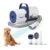 4-in-1 Pet Grooming Kit with Vacuum for Dog Shedding, 11000Pa Suction Power, Whisper Quiet, USA Design, Multi-Filtration System, 2.5L Trash Can, Auto-Protection, Low Noise, Home Grooming