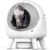 ELS PET Self Cleaning Litter Box – Orbitie Automatic Cat Litter Box Self Cleaning for Multiple Cats with App Control, Auto Kitty Litterbox with Safety Module, Including: Litter Mat, Waste Bags