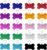 Penta Angel Aluminum Alloy Pet ID Tags 20Pcs Bone Shaped Blank Engraved Dog Cat Name Phone Number Identification Card Tags