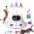 Cat Laser Toy,3-in-1Interactive Cat Toys Automatic Cat Toy with 360° Random Laser & Interactive Feather – 5 Laser PatternsUSB Rechargeable Motion Activated Moving – Fun Toys for Indoor Cats & Kittens