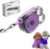 10ft Retractable Dog Leash for Small Dogs, Puppies, and Cats, 360° Tangle-Free, One-Handed Brake, Applicable to Pets of Small Size