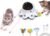 ORSDA Cat Laser Toy, 2-in-1 Interactive Automatic Motion Activated Moving 8 Holes Whack A Mole Feather, USB Rechargeable Electronic Smart Sensor Kitten Toys for Indoor Exercise