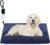 Pet Heating Pad for Dogs, Indoor Electric Heating Pad for Dogs Cat with 9 Adjustable Temperature and Timer, Heated Dog Blanket Bed with Chew Resistant Cord (28×18 inch)