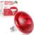 LUCKY HERP Infrared Heat Lamp for Chickens – 250 Watts Red Heat Lamp Bulb 1 Pack, Heat Light Bulb for Brooder Coop, Food Service, Chicks, Pet, Reptile