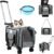 Pet Carrier Airline Approved, Expandable Pet Cat Carriers with Wheels for Dogs, Airline Approved Cat Dog Carrier, TSA Approved Pet Carrier In Cabin, Pet Dog Cat Carrier Soft, Cat Travel Carriers(Grey)
