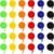 30 Pieces Slip Leads Dog Leash Pet Rope Strong Pulling Kennel Leads with O-Ring Durable for Dogs Walking Training (Neon Green, Orange, Yellow, Blue, Red, Black)