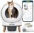 PetSafe ScoopFree SmartSpin Self-Cleaning Cat Litter Box – Advanced Odor Control Technology, App Controlled with Health Monitoring