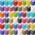 Treela 64 Pack 2″ x 5 Yards Self Adhesive Cohesive Bandage Wraps, Elastic Breathable Athletic Tape, Flexible Self Adherent Bandage Rolls for Wrist, Ankle, Fingers, Sports & Pets (Multi Color)